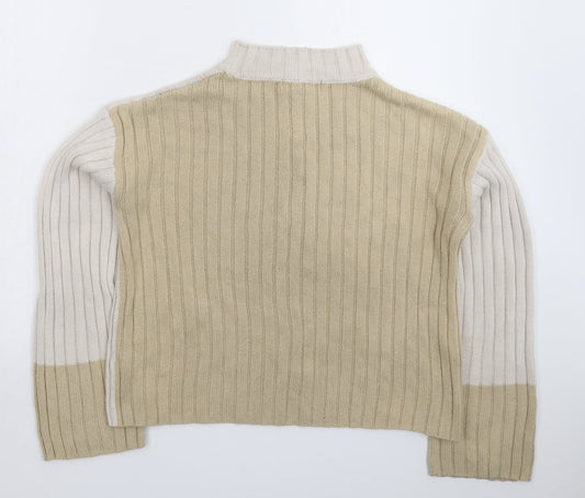 Primark Womens Grey Knit Pullover Jumper Size 16