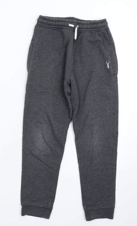 NEXT Boys Grey Jogger Trousers Size 9 Months