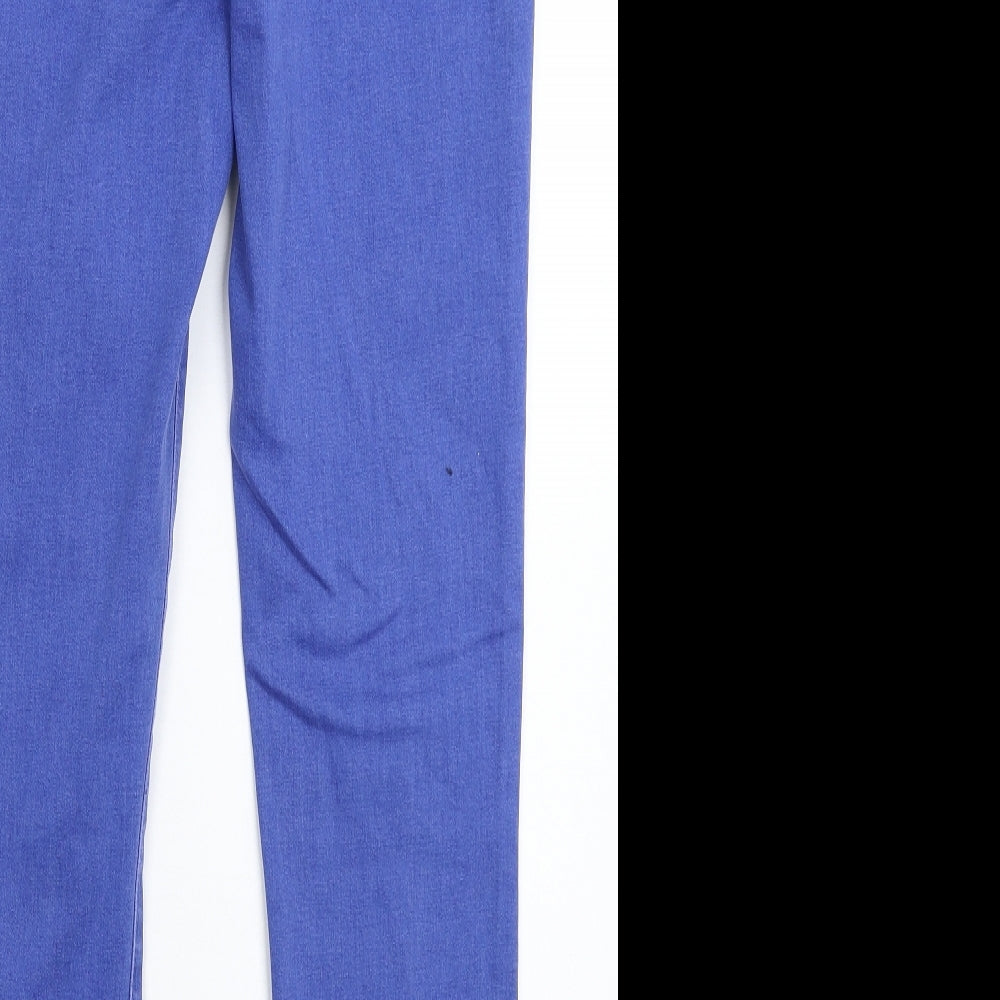 Denim & Co. Womens Blue Denim Jegging Jeans Size 12 L28 in