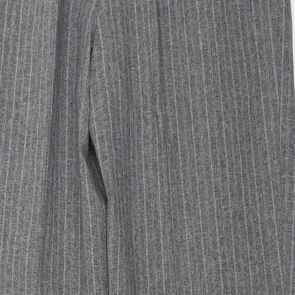 Womens UK Size 14 Marks and Spencer Regular Fit Grey Trousers