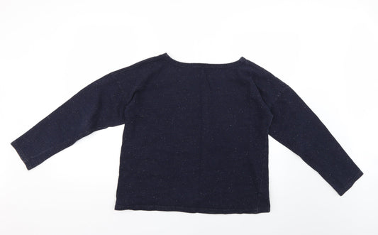 Board Angels Womens Blue Pullover Jumper Size 12