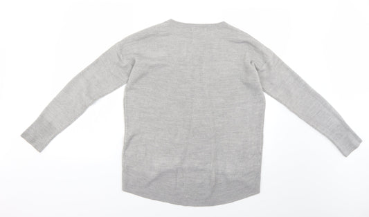 Primark Womens Grey Pullover Jumper Size 10