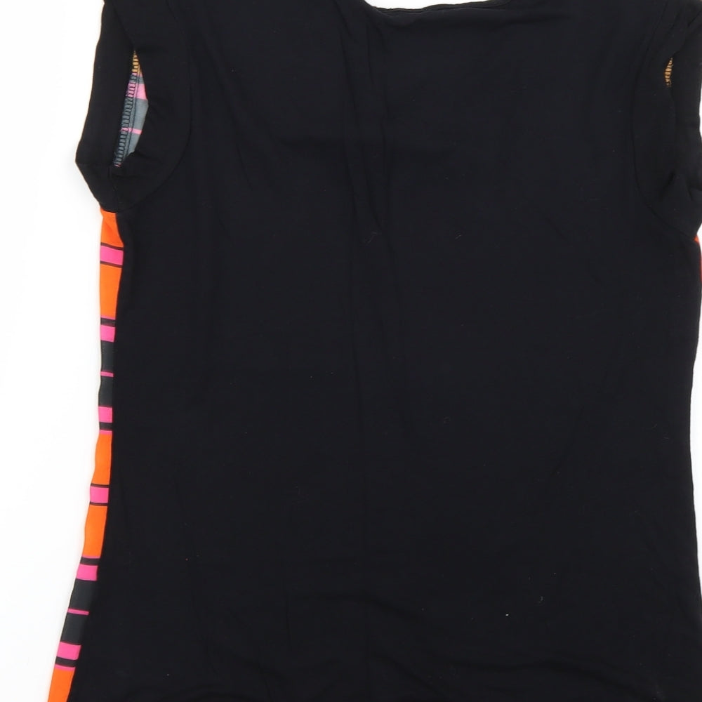 Womens UK Size 8 Atmosphere Multicoloured Basic Blouse