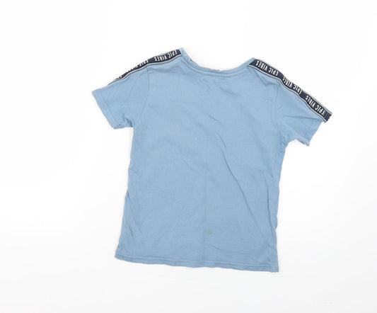 George Boys Blue Basic T-Shirt Size 5-6 Years