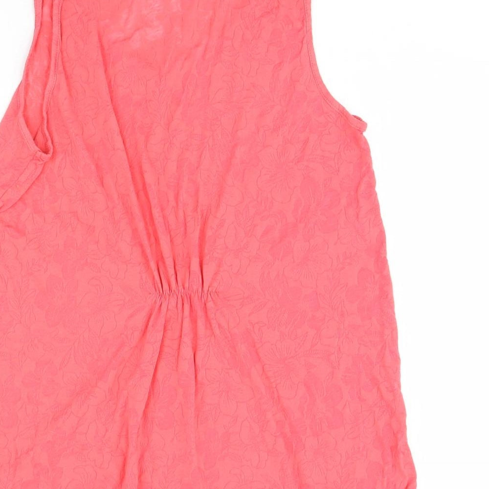 George Womens Pink Basic Tank Size 14
