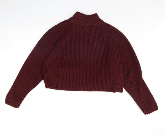 Primark Womens Red Pullover Jumper Size L