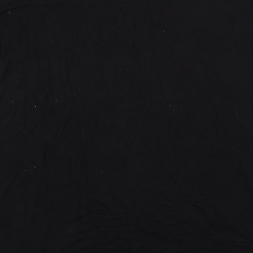 Boohoo Womens Black Basic T-Shirt