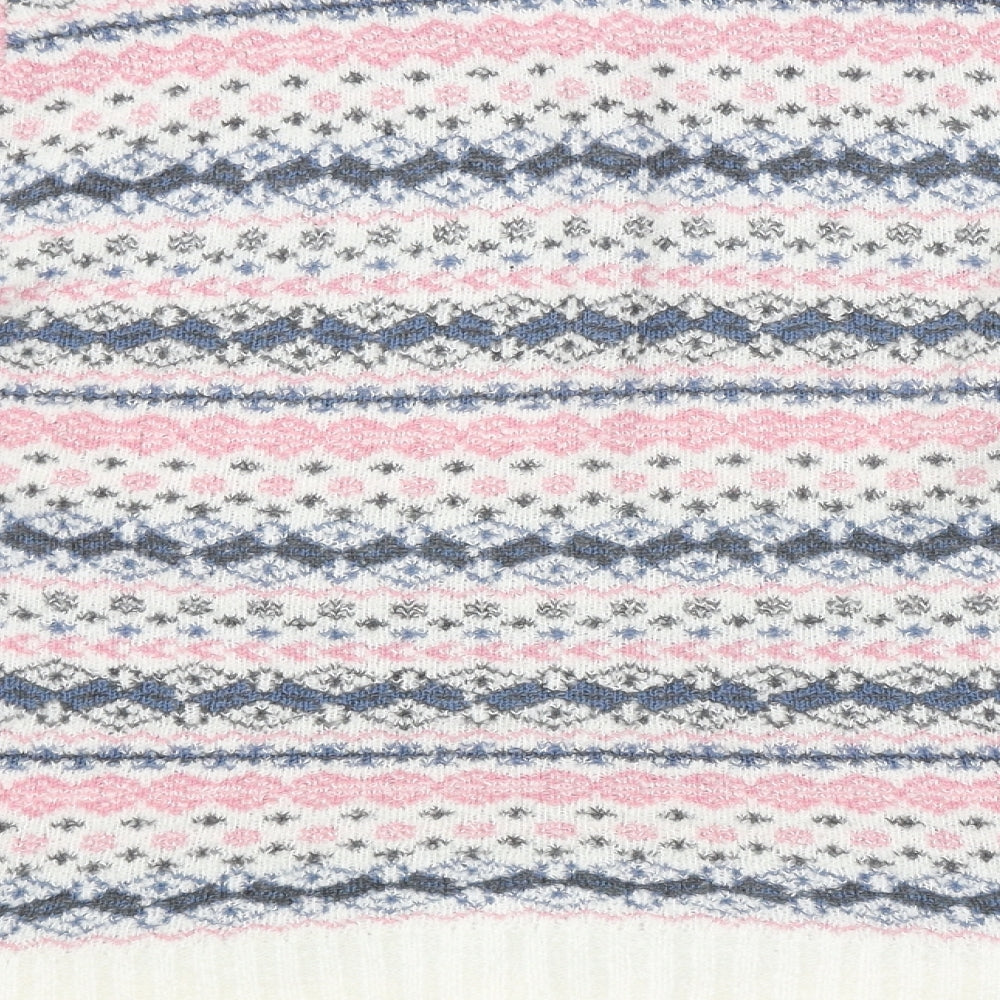 Womens UK Size M Preworn Multicoloured Pullover Jumper