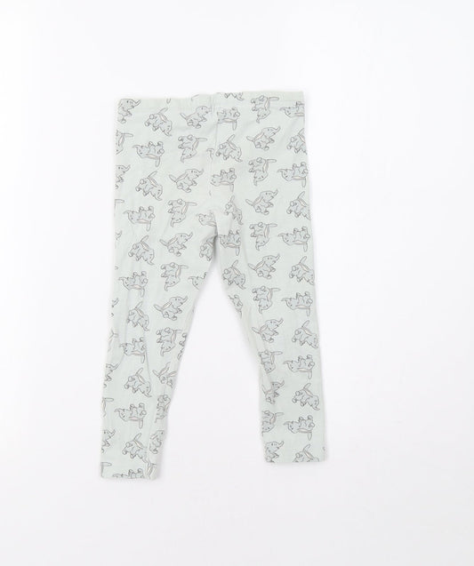 Disney Girls Green Pyjama Pants Size 3-4 Years - Dumbo