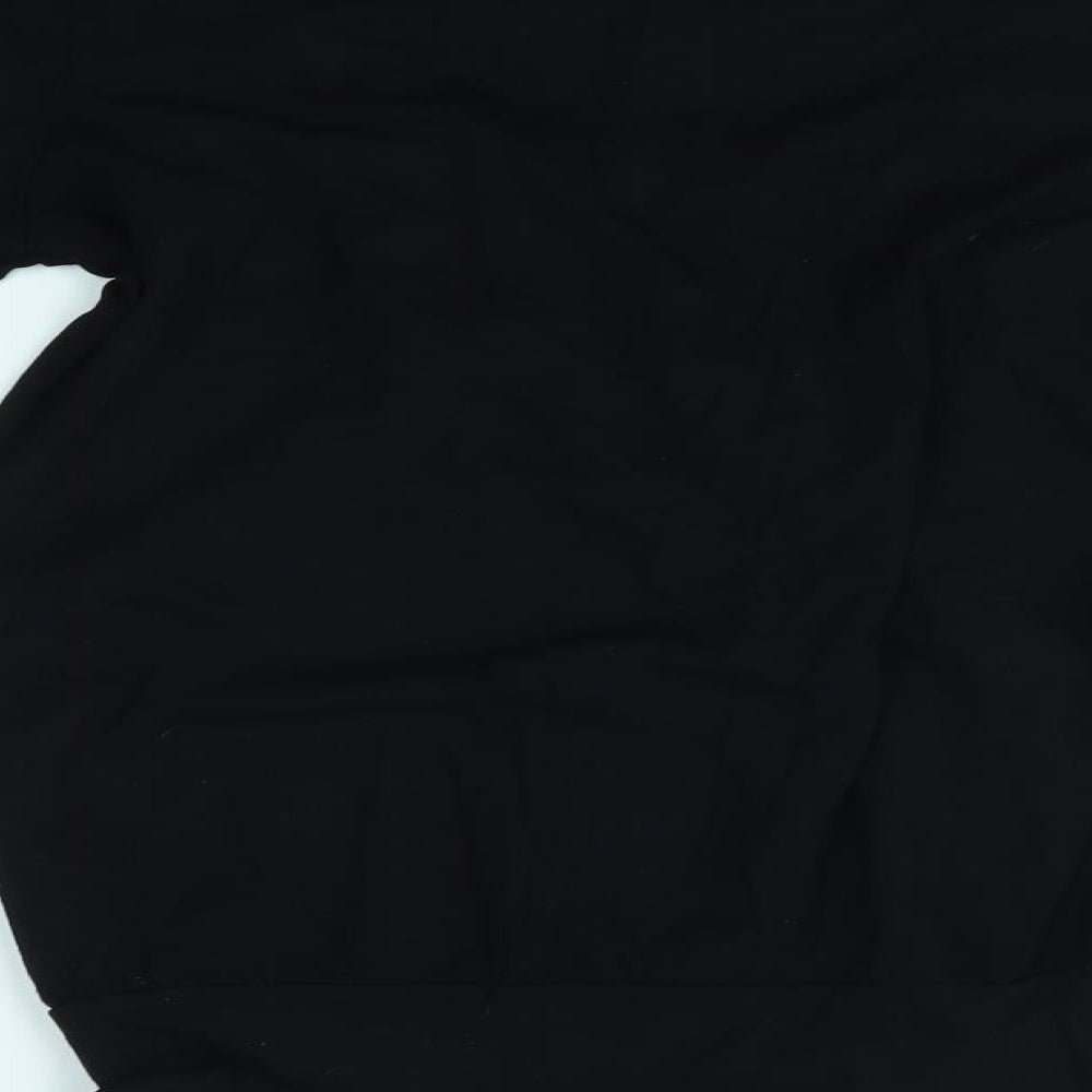 Womens UK Size 10 NEXT Black Basic Blouse