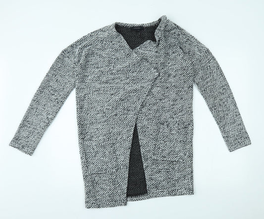 Womens UK Size M Atmosphere Grey Cardigan Jumper