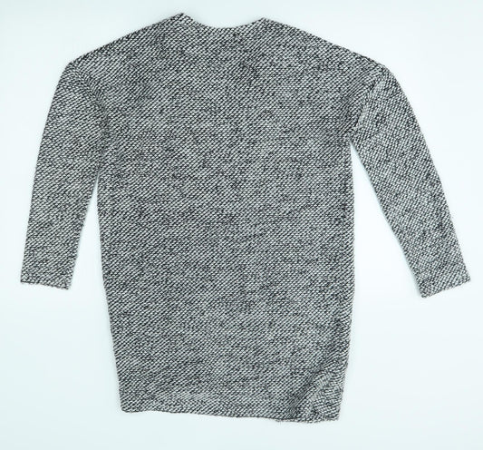 Womens UK Size M Atmosphere Grey Cardigan Jumper