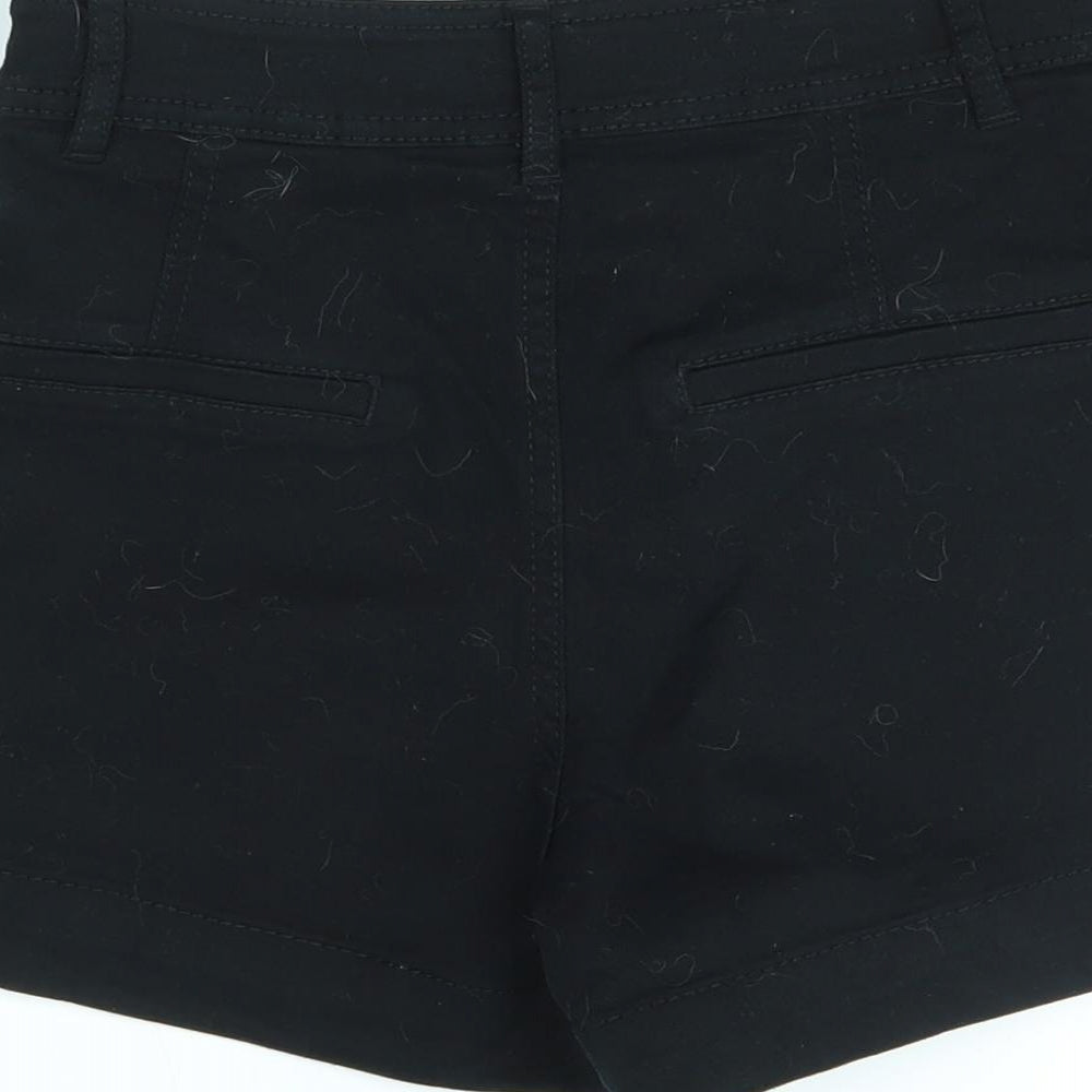 H&M Womens Black Mom Shorts Size 4