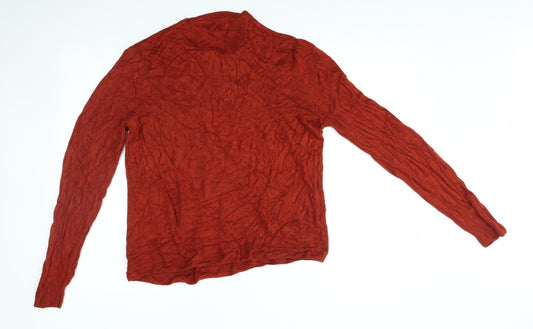 F&F Womens Red Pullover Jumper Size L