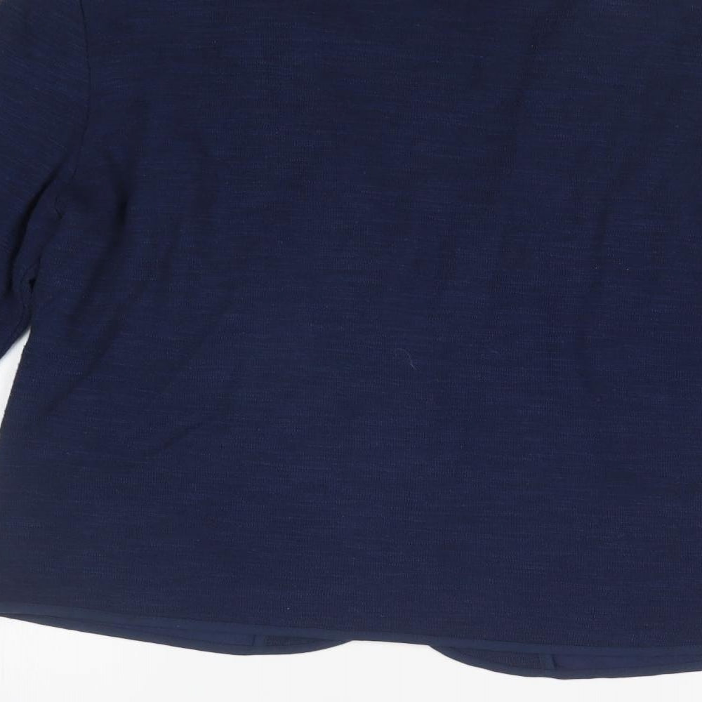 New Look Womens Blue Jacket Blazer Size 12