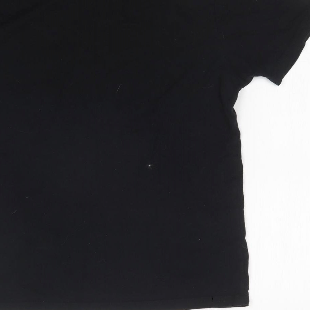 Primark Mens Black T-Shirt Size XS