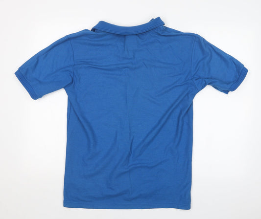 Slazenger Mens Blue Polo Size M