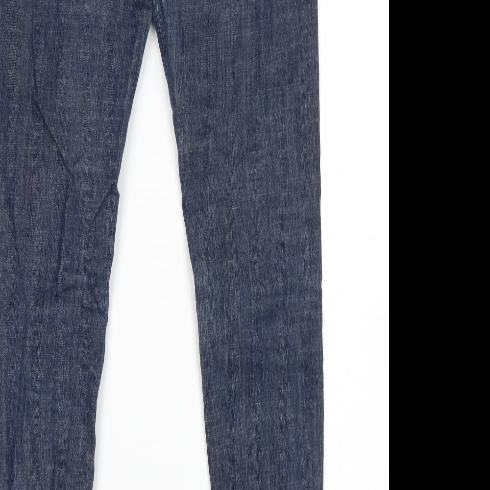 NEXT Womens Blue Skinny Jeans Size 10 L30 in