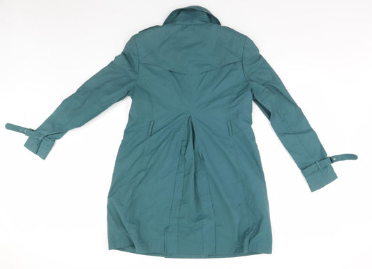 Womens UK Size 10 TU Grey Overcoat