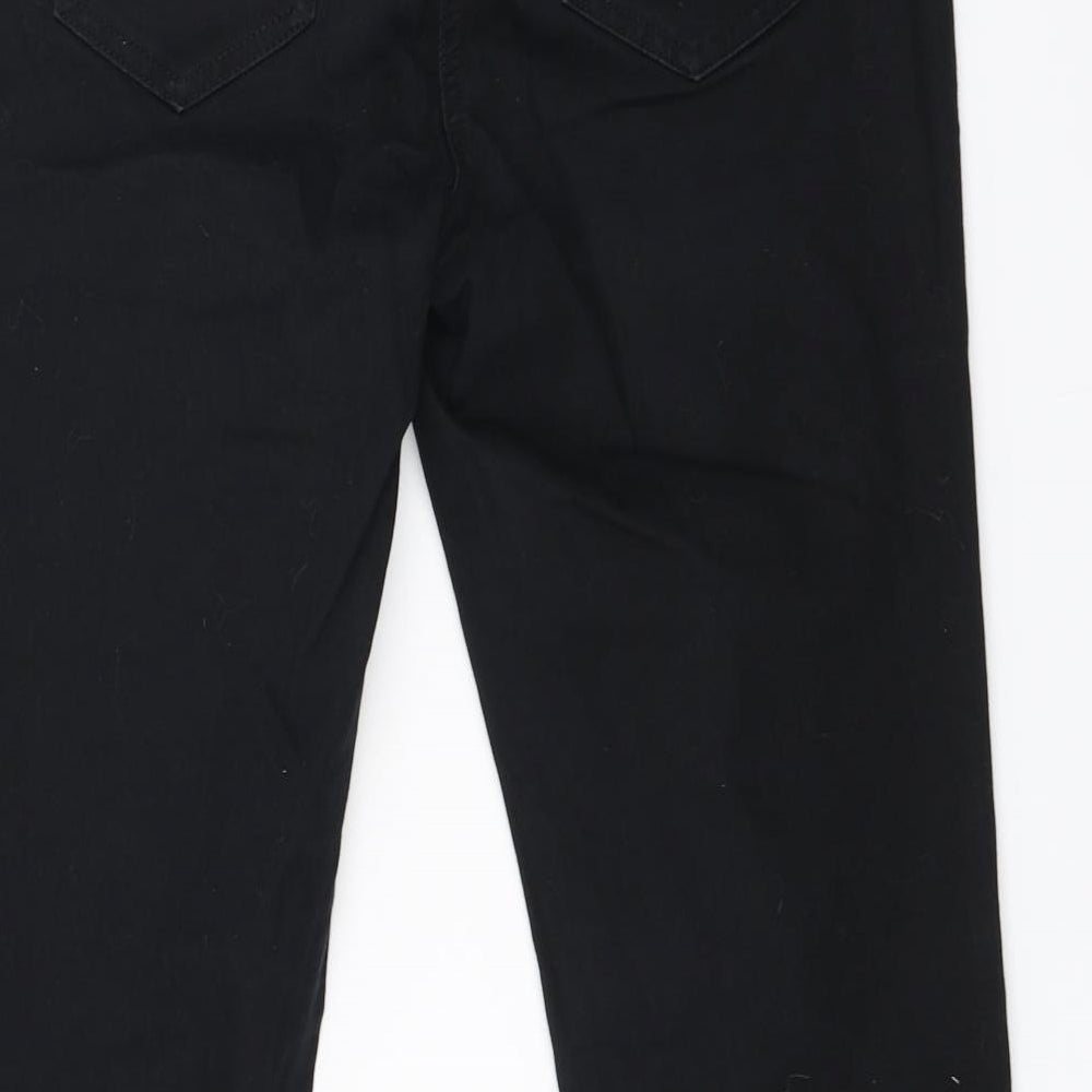 NEXT Womens Black Straight Jeans Size 4 L29 in