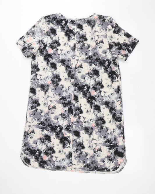 George Womens Blue Floral Pullover Jumper Size 14