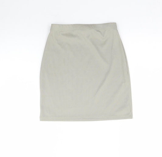 Missguided Womens Grey Mini Skirt Size 4