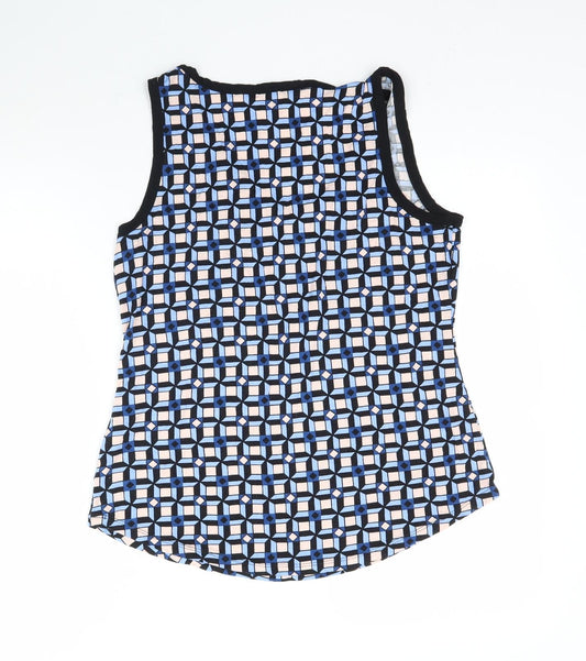 Womens UK Size 14 Dorothy Perkins Multicoloured Basic Tank