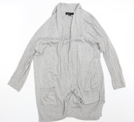 aTMO Womens Grey Wrap Jumper Size 6