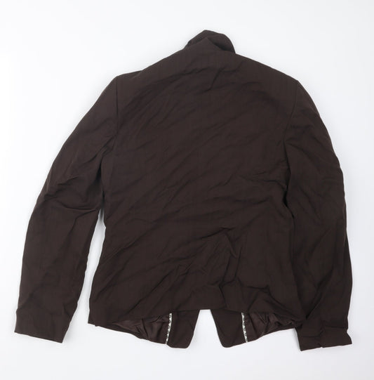 Womens UK Size 12 Marks and Spencer Brown Jacket