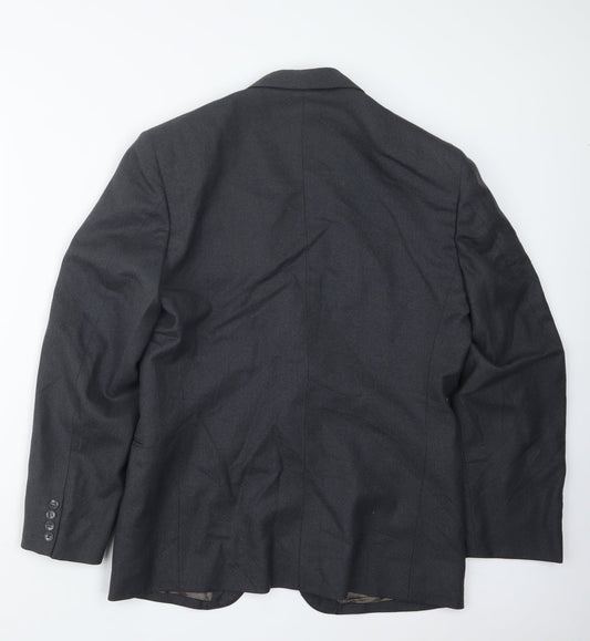 Jackson Mens Grey Jacket Suit Jacket Size 36
