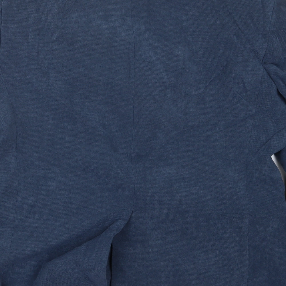 Mens UK Size 42 Marks and Spencer Regular Blue Suit Jacket