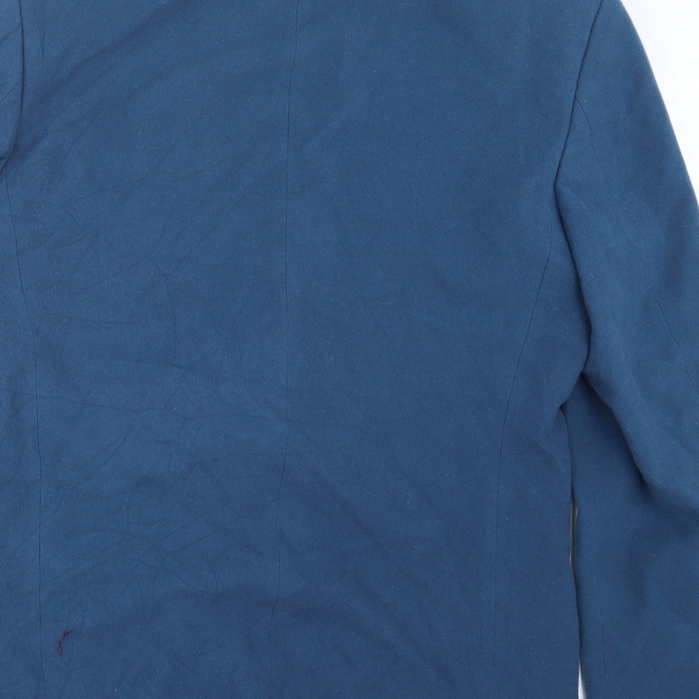 Mens UK Size 40 Marks and Spencer Regular Blue Suit Jacket