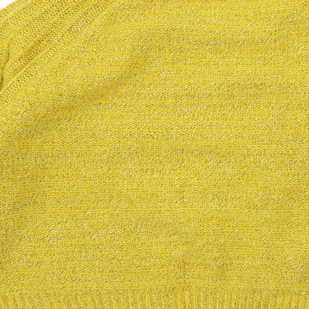 Womens UK Size S Papaya White Pullover Jumper