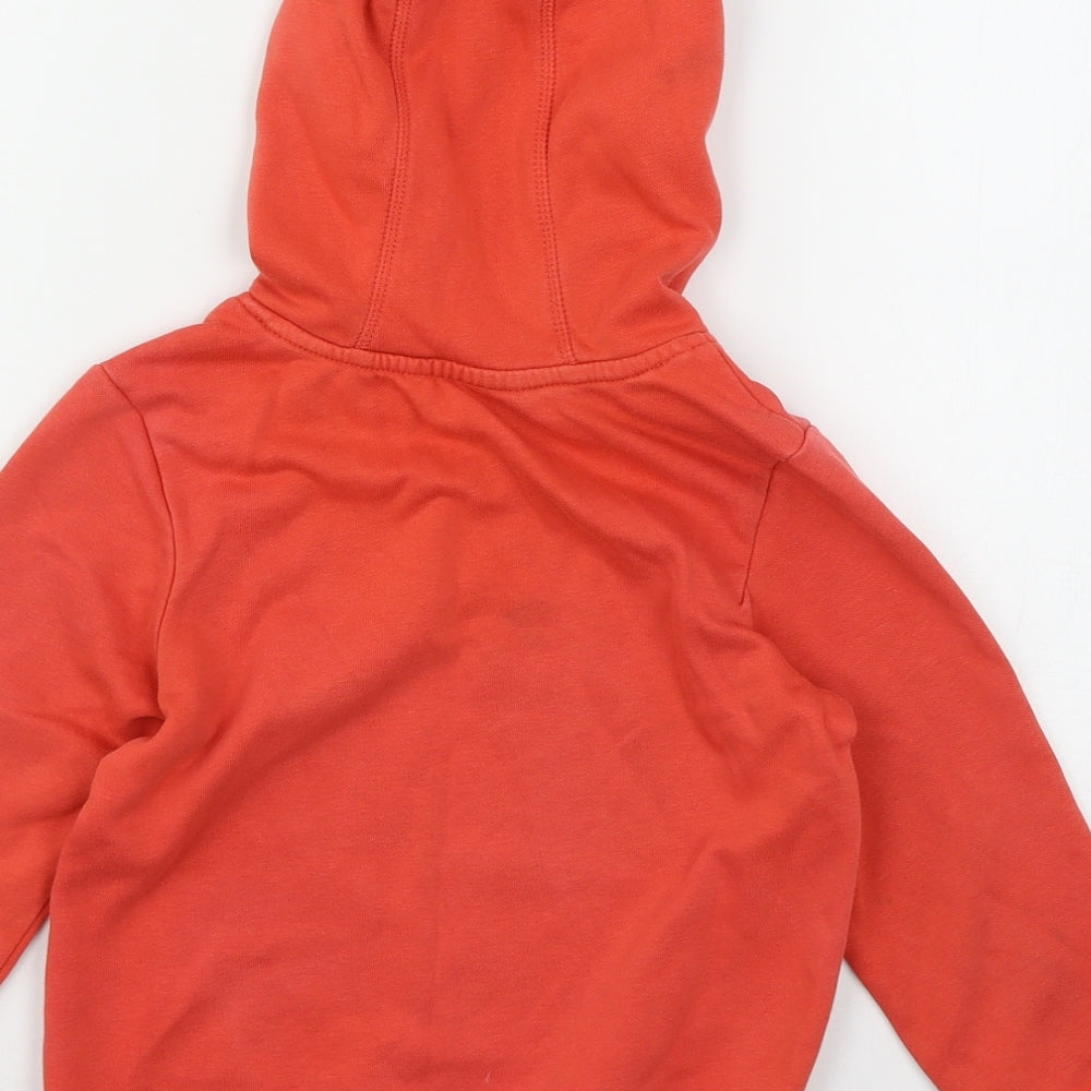 George Girls Red Jersey Pullover Hoodie Size 5-6 Years - Football