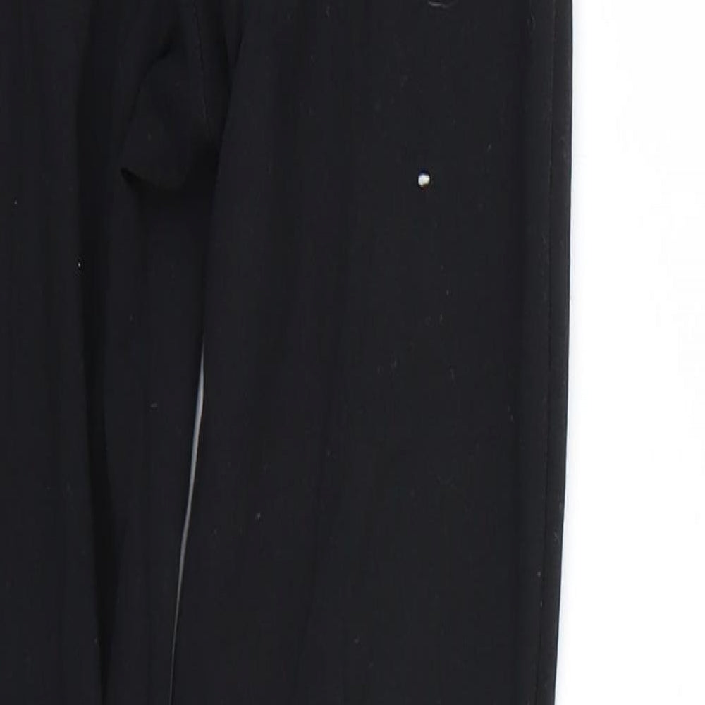 New Look Womens Black Capri Leggings Size 6 L24 in