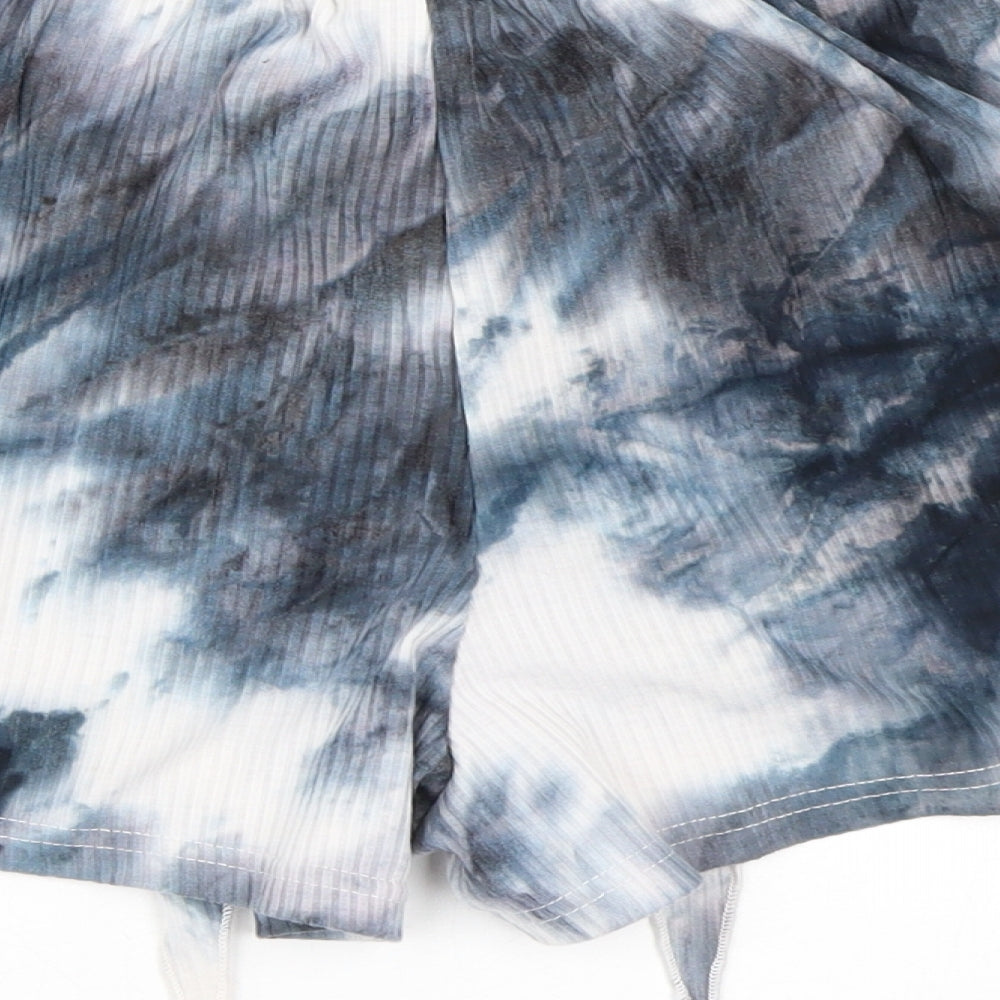 Shien Womens Blue Sweat Shorts Size S