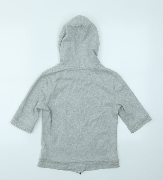 LoveDesign Womens Grey Full Zip Jumper Size M
