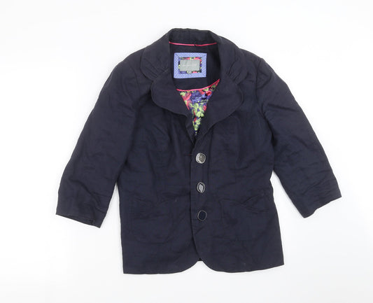 Womens UK Size 12 Marks and Spencer Regular Blue Suit Jacket