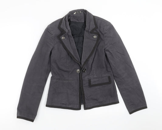 Womens UK Size 8 George Grey Jacket