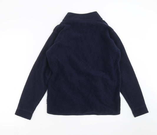 LA Gear Boys Blue Fleece Full Zip Jumper Size 7-8 Years
