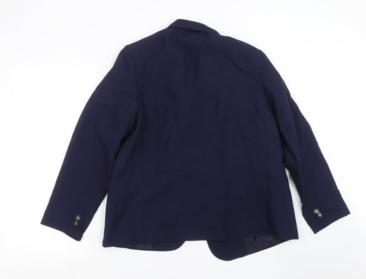 St michael  Womens Blue   Jacket Suit Jacket Size 16