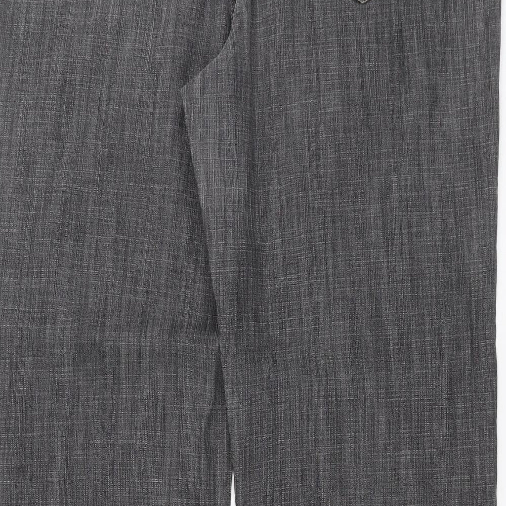 Womens UK Size 38 in Marks and Spencer Regular Fit Bootcut Grey Jeans