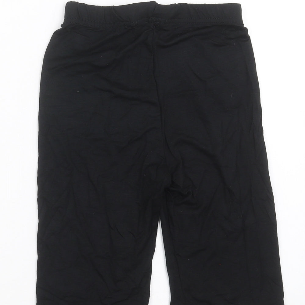 PRETTYLITTLETHING Womens Black Biker Shorts Size 4