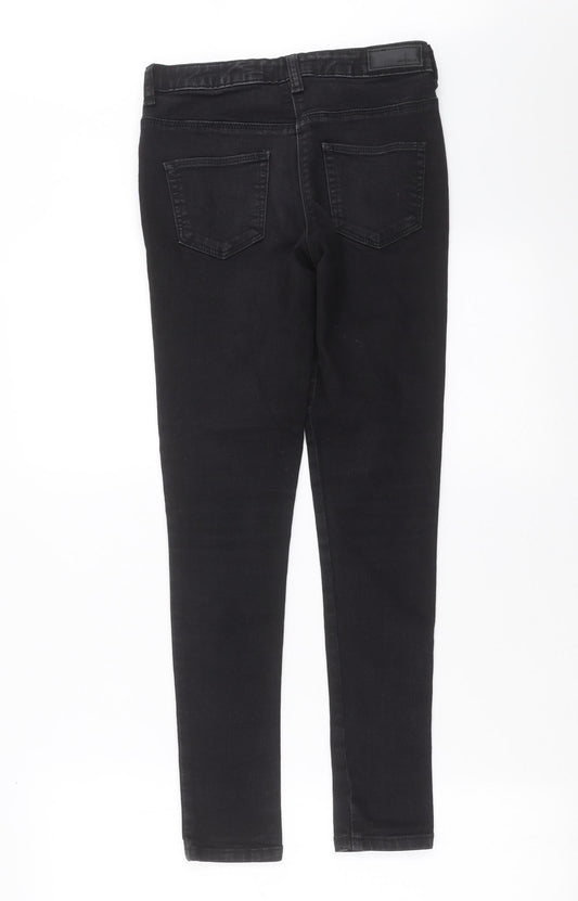 Matalan Girls Black Denim Skinny Jeans Size 12 Years