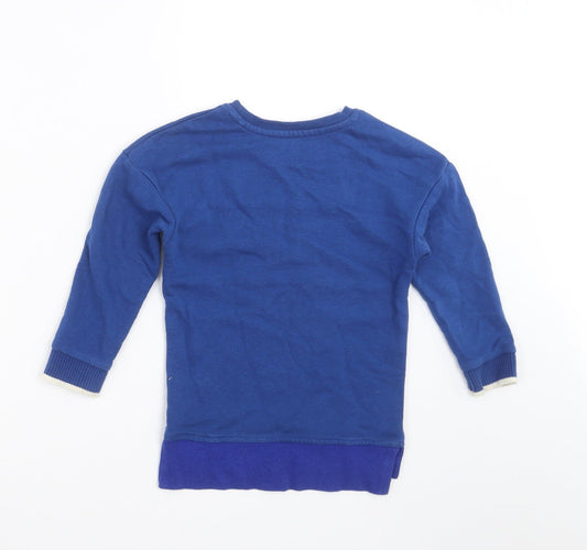 George Boys Blue Pullover Sweatshirt Size 2-3 Years - made you smile
