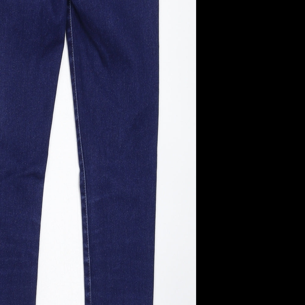 George Womens Blue Denim Jegging Jeans Size 12 L28 in