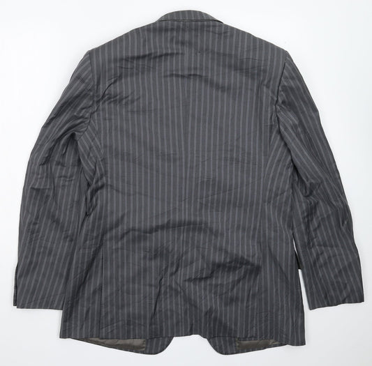 Mens UK Size 40 Cerruti Regular Grey Suit Jacket