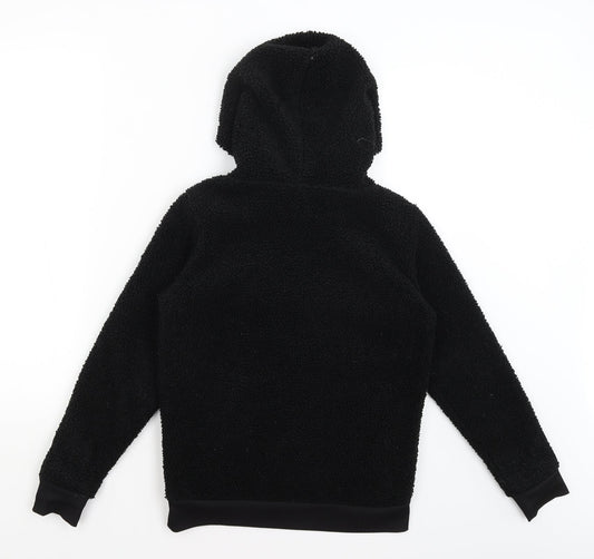 Crane Girls Black Pullover Hoodie Size 11-12 Years - Outdoor