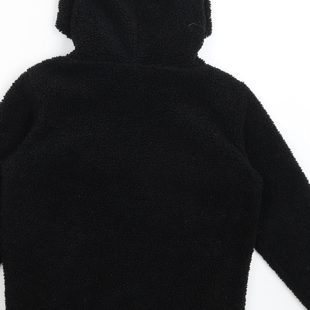 Crane Girls Black Pullover Hoodie Size 11-12 Years - Outdoor