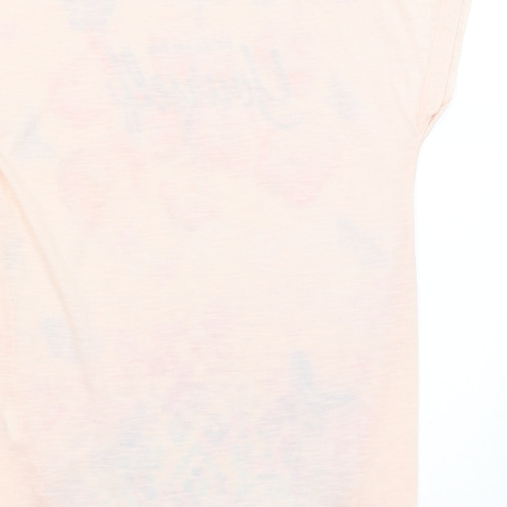 Womens UK Size 6 Atmosphere Pink Basic T-Shirt